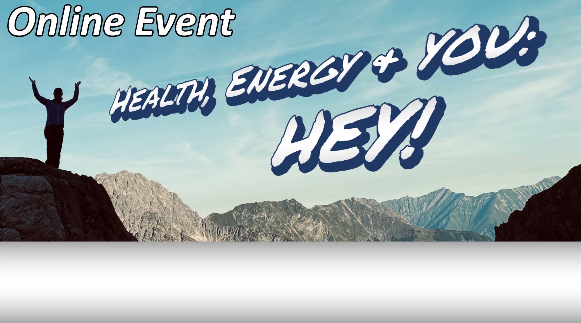 Online Event Health, Energy and YOU logo 2